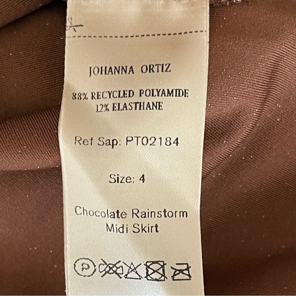 JOHANNA ORTIZ set two pieces skirt and bodysuit resort vacation mermaid size 4 - Picture 5 of 16